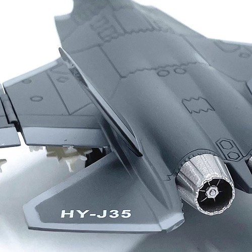 6.9in 1/100 China Air Force J-35 Fighter Alloy Model Military Aircraft Decor - Picture 12 of 14