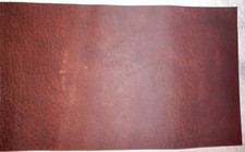 9.5"x16" DARK BROWN OIL TANNED UTILITY LEATHER COWHIDE avg 1.4mm thick 39