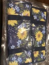 Sunflower Bag - Shopping, Crafts and more. Nylon, reuseable  16x12