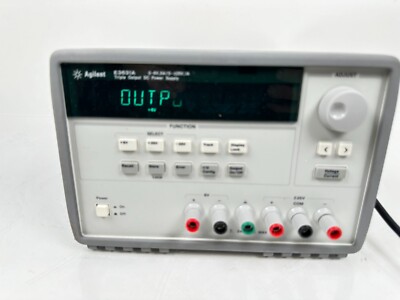 c/Agilent E3631A DC Power Supply ±25V 1A; 6V/5A 80W Triple Output