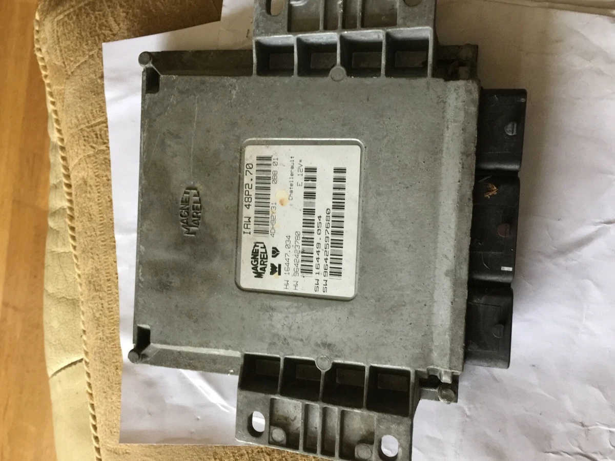 PEUGEOT CITROEN FORD MAGNETI MARELLI ECU HW9642423780 SW9642597680