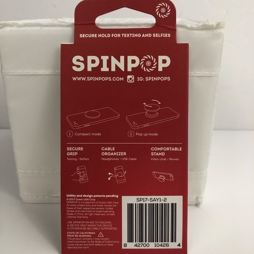 Supporto telefono universale SpinPop - nuovo nella confezione - spedizione gratuita - * SLAY! * - Foto 3 di 3