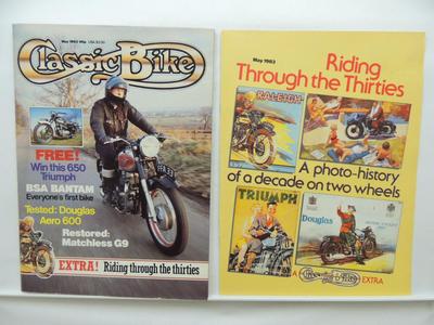 May 1983 CLASSIC BIKE Magazine Triumph 650 BSA Bantam Matchless G9 L9898