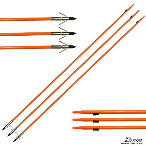 32" Archery Bow Fishing Arrows Hunting Bowfishing Compound bow Recurve Targeting - Picture 2 of 9
