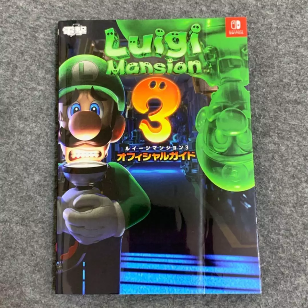 Luigi's Mansion 3 Nintendo Switch Perfect Guide Book Luigi Mario