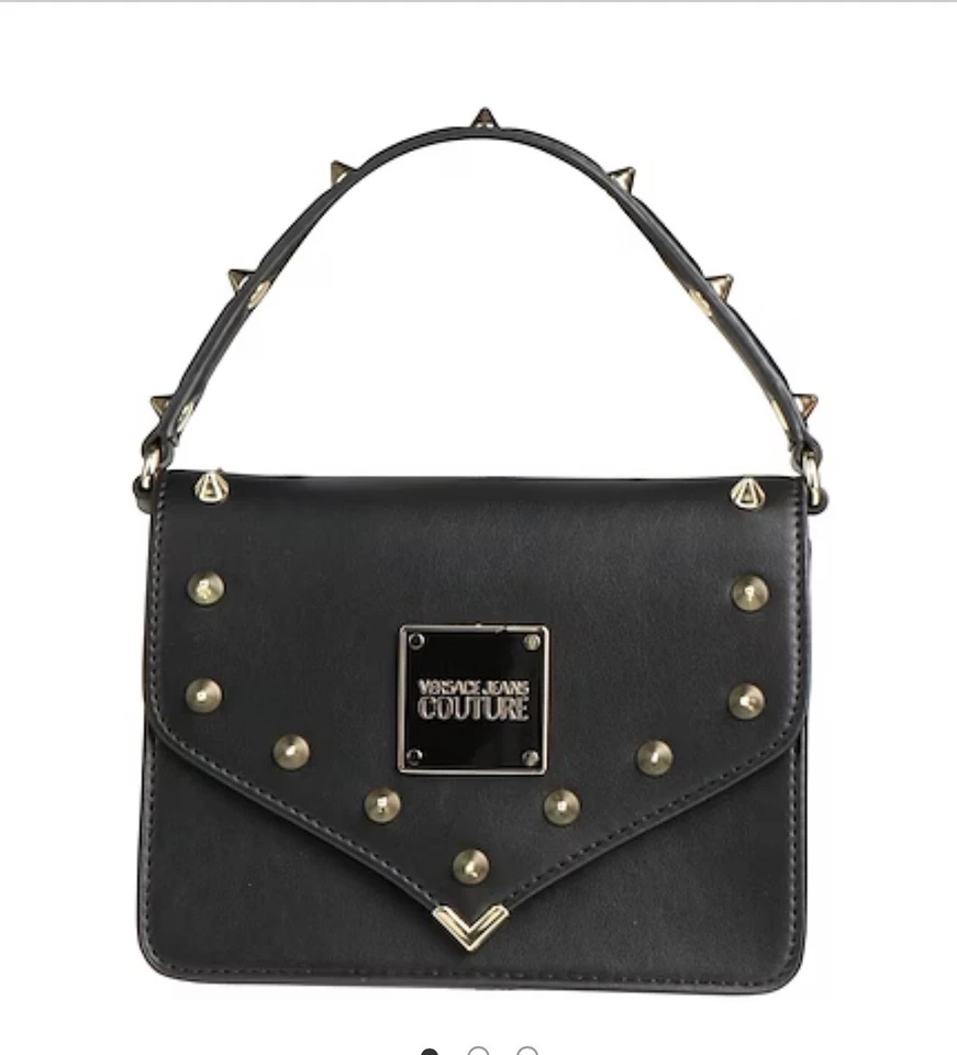 Nuevo con etiquetas Cartera Versace Jeans Couture Tachonada Revolución Foto 3 de 4