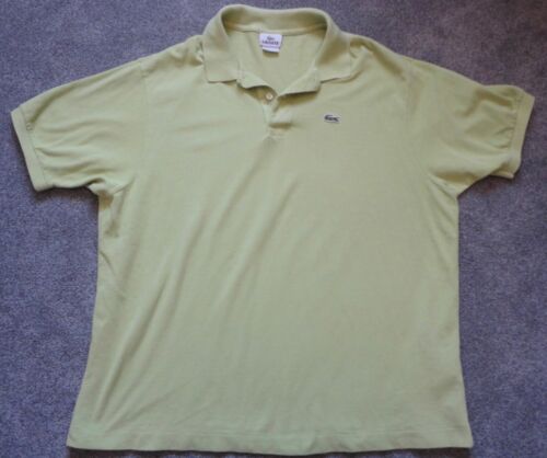 Izod Lacoste Mens Polo Shirt Lime Green Size 9 (XL)