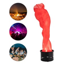 Electric Red Flame Light Simulated Campfire Light Fake Flame Lamp Effect Decor