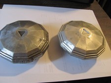 1pr 1920s Hudson Center Hubcap. 1pr 1920s Hudson Center Hubcap.