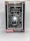 Funko Pop! Comic Book Cover with Case: Marvel - Captain America #61