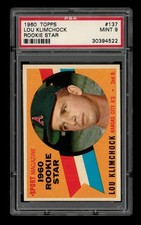 1960 Topps Set-Break #137 Lou Klimchock Rookie Star PSA 9 MINT