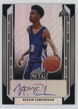 2021-22 Leaf Metal Black Rainbow 2/15 Naasir Cunningham #BA-NC1 Auto 0qn
