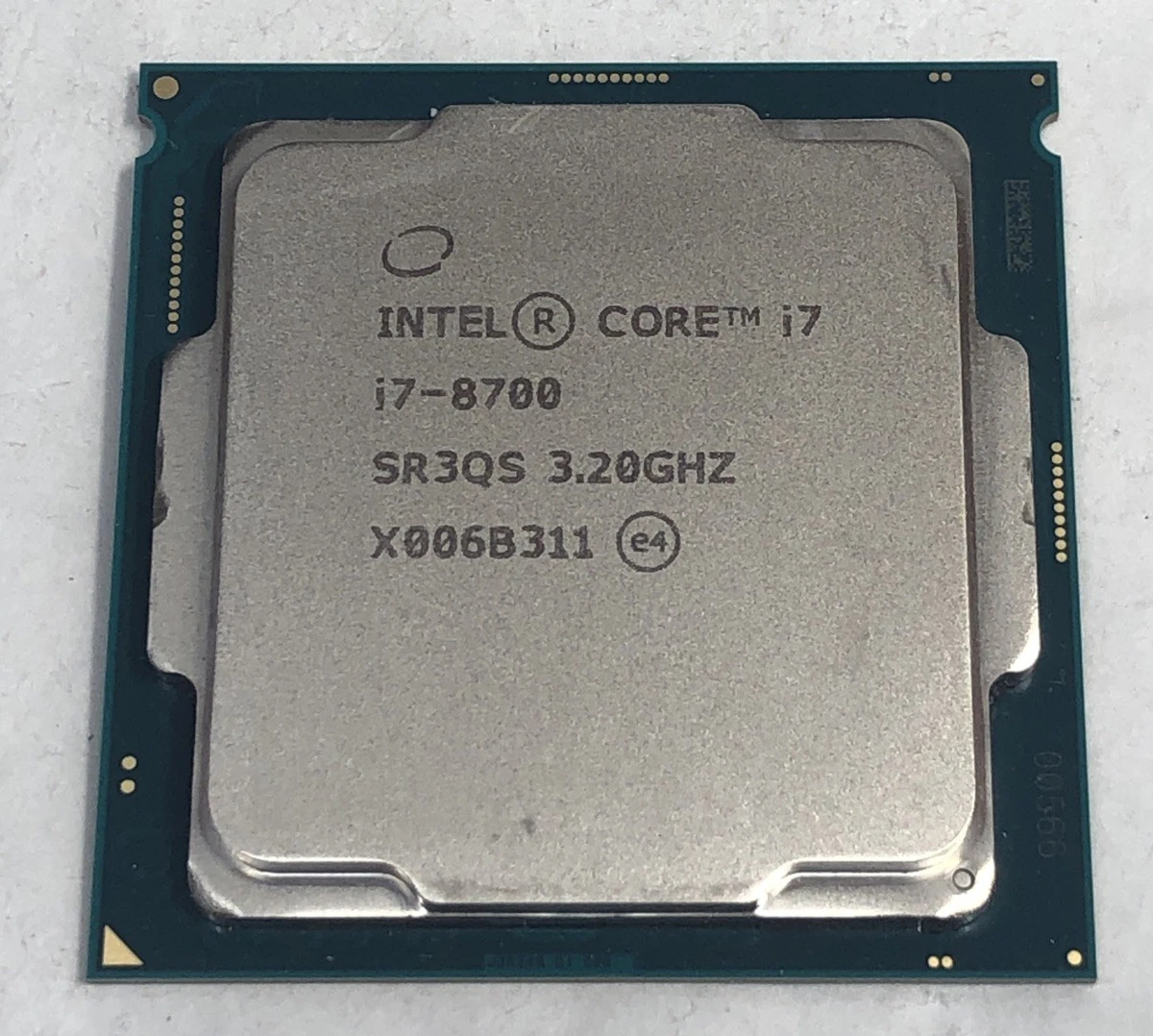 Intel Core i7-8700 Processor Model LGA 1151 (300 Series) Socket
