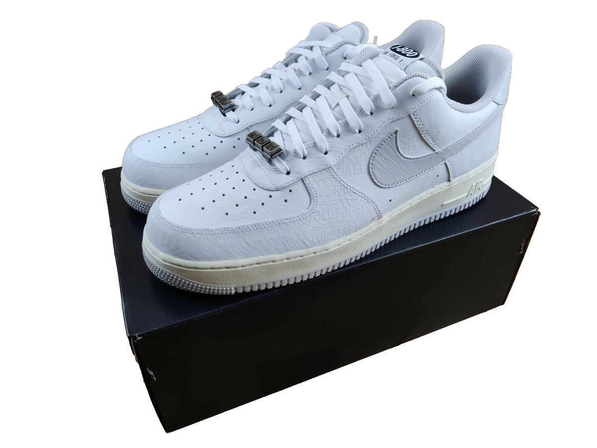 Size 15 Nike Air Force '07 Premium 1-800 Toll Free for sale
