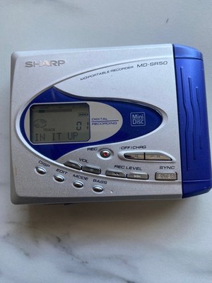 Sharp MD-SR50 Mini Disc Recorder MD Player vintage guter zustand