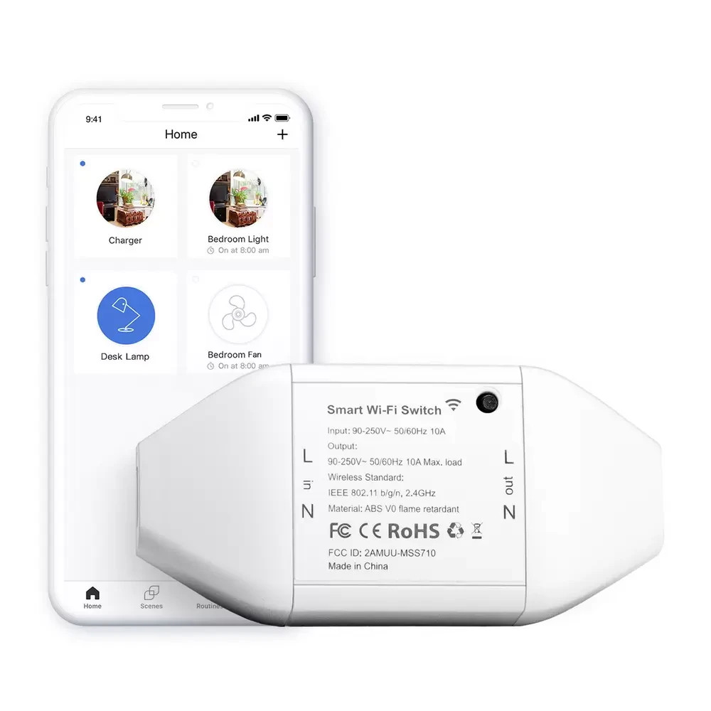 Meross MSS710 Interruttore Smart WiFi 10A: Domotica Fai-da-Te Italiana