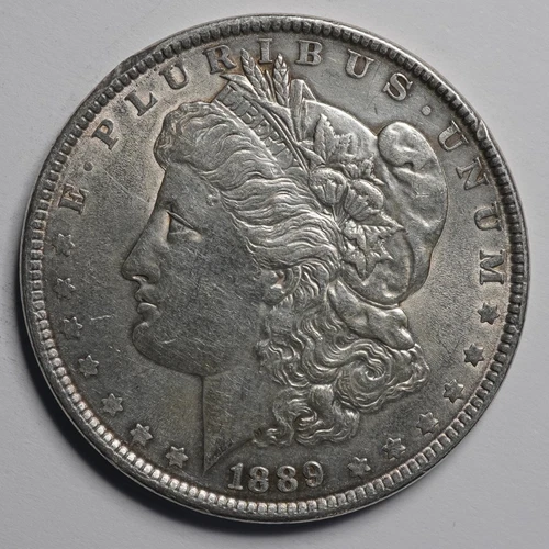 1890 Morgan Silver Dollar | Philadelphia Mint | 90% Silver | XF Range