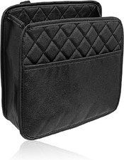 ABOTHGD Automotive Universal Car Seat Back PU Leather Hanging Storage Bag Aut...