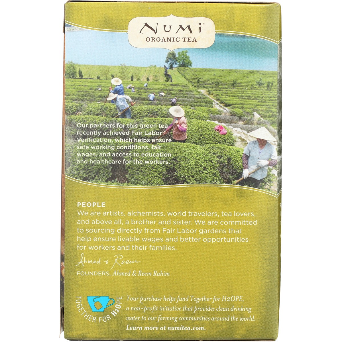 Numi Organic Matcha Toasted Rice Tea 18 Bags Green 3 Pack