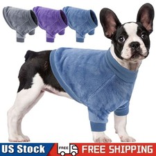 Winter Fleece Pet Clothes Warm Dog Vest Coat Pullover Puppy Sweater Cat Apparel