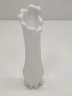 Vintage Fostoria Frisco Milk Glass Bud Vase 5-1/2"