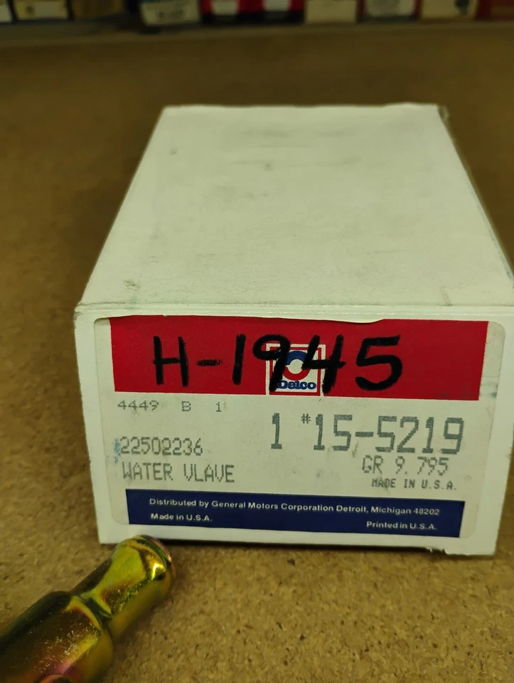 Oldsmobile Toronado Cutlas 1971-74 ACDelco 22502236 Heater Valve H1945 NOS Made - Image 2 of 4