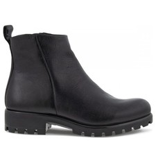 Ecco Modtray Boots Women Leather Short Bootie...