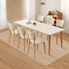 Clear Chair Mat, Hard Floor Use, 8'×10' Transparent Office Home Floor Protect...
