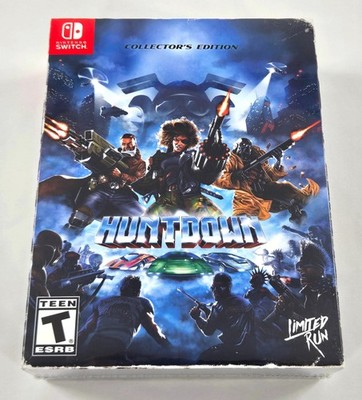HUNTDOWN COLLECTOR'S EDITION NEW SEALED 2021 Authentic Nintendo Switch