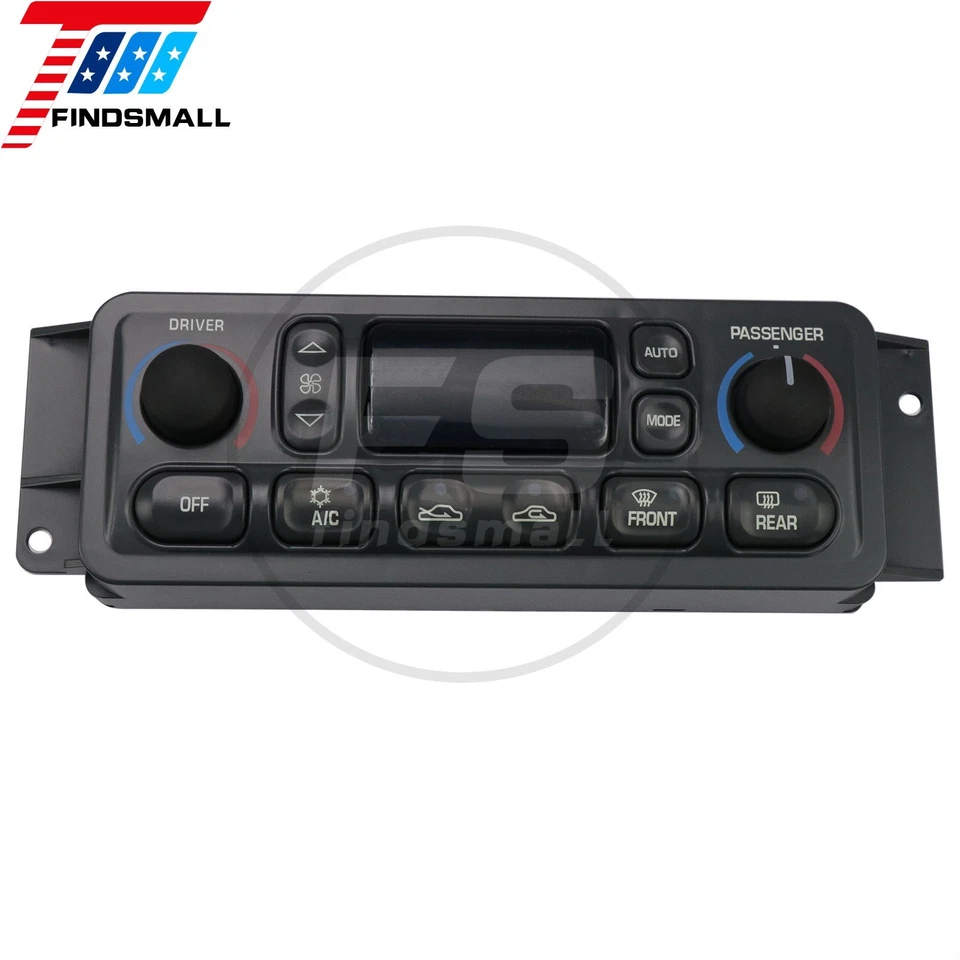 A/C Climate Heat Control Module Switch HVAC for C5 Corvette 1997-2004 09352181 - Image 2 of 4