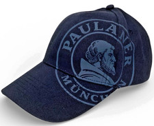 Gorra de Béisbol Cerveza Paulaner Muchen - Sombrero Cerveza Alemana Promo Ajustable Nueva Azul Marino