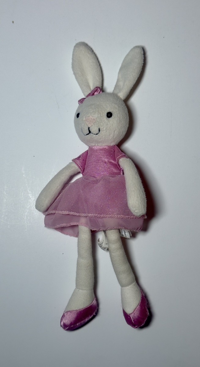 jellycat bunny with pink dress Jellycat Bunny Pink Dress
