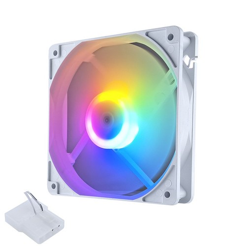 120mm PC Case Fan 12V Big 4p 1200rpm RGB Desktop Computer Heat Dissipation F _cn - Afbeelding 16 van 16