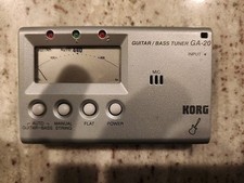 KORG GUITAR BASS TUNER GA-20 N222 WORKS