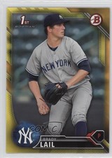 2016 Bowman Prospects Yellow Brady Lail #BP24 0q5