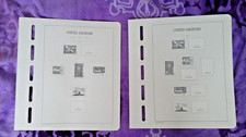 Leuchtturm Vordruckblätter UNITED NATIONS mit SF