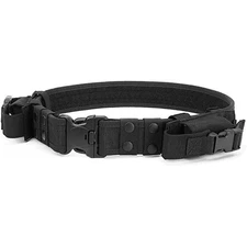 Heavy Duty Tactical Belt Adjustable Police Uniform Airsoft Utility Waist Belt...
