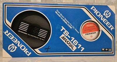 SEALED Pioneer TS-1611 Maxxial Car Stereo Flush Mount Speakers 6.5 Inch 1983 (FJ