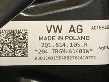 2Q1614105R bremskraftverstärker SKODA SCALA NW1 1.5 TSI recrp2627365