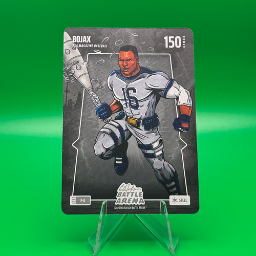 Bo Jackson Battle Arena BOJAX Steel Card P-8 2025 HTH Trading Card
