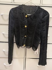 Women  s Black Jacket Size L