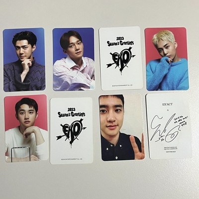 EXOカイ　トレカ　KAI Japan 2023 KAI EXO Photocard 2023 SEASON'S GREETINGS Official Kpop | eBay