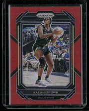 Kalani Brown 135/199 2023-24 Panini Prizm WNBA Red Dallas Wings #22