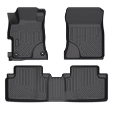 3D Floor Mats Liner Carpets For 2012-2015 Honda Civic TPE Rubber All Weather