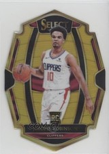 2018-19 Panini Select Premier Level Gold Prizm 2/10 Jerome Robinson #124 b1c