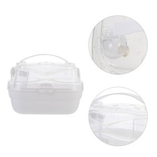  Chinchilla Cage Hamster Carrier Case Guinea Pig Crate Portable Travel