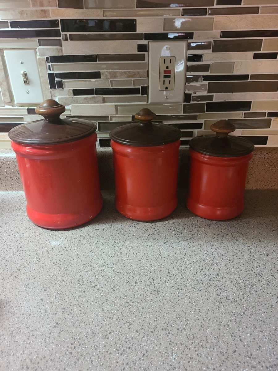 WEST BEND社　キッチンキャニスター　3個セット West Bend Canister for sale | eBay