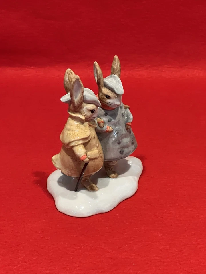 Beswick Beatrix Potter RARE Figurine - Two Gentlemen Rabbits P4210 Mint & Boxed - Image 4 of 4