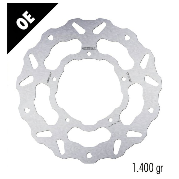 Bremsscheibe Set Galfer 2X DF373W Wave® Starr Vorne 300X5,5Mm FüR Kawasaki VN-image