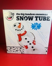 Rare BigMouth Inc. The Big TANDEM Snowman Snow Tube. NEW
